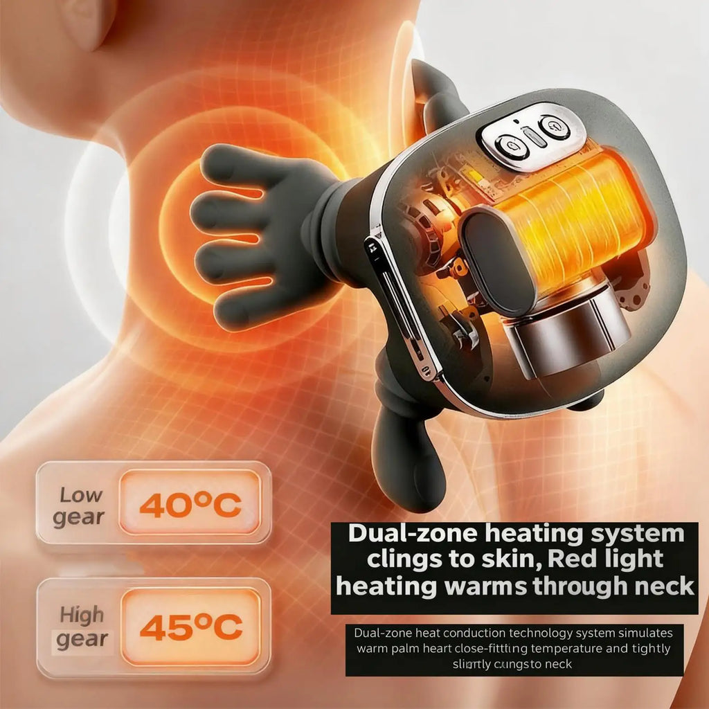 DeepHeals® Shiatsu Neck Massager